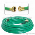 Pvc Garden Water Hose With Female And Male Brass Fitting 